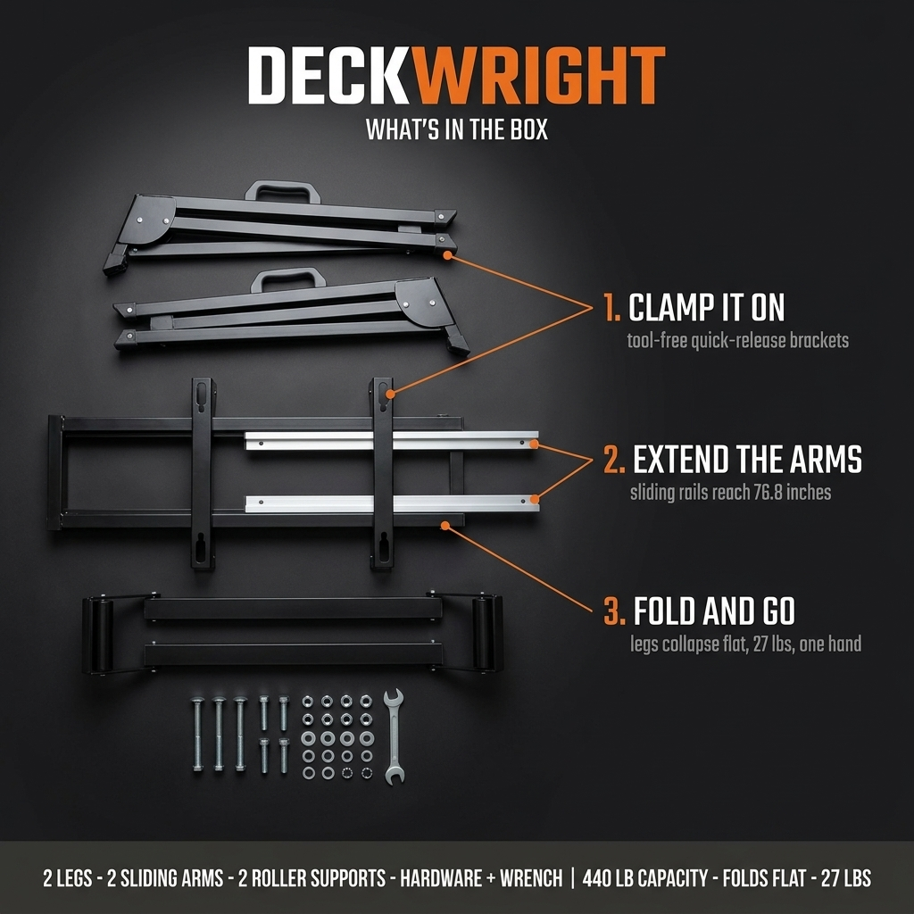 DeckWright Portable Saw Stand