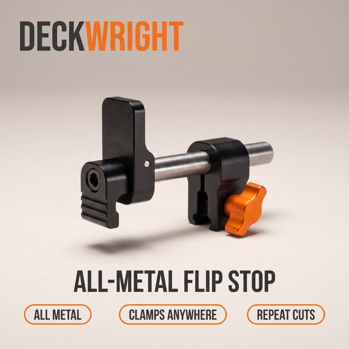 All-Metal Rail Flip Stop