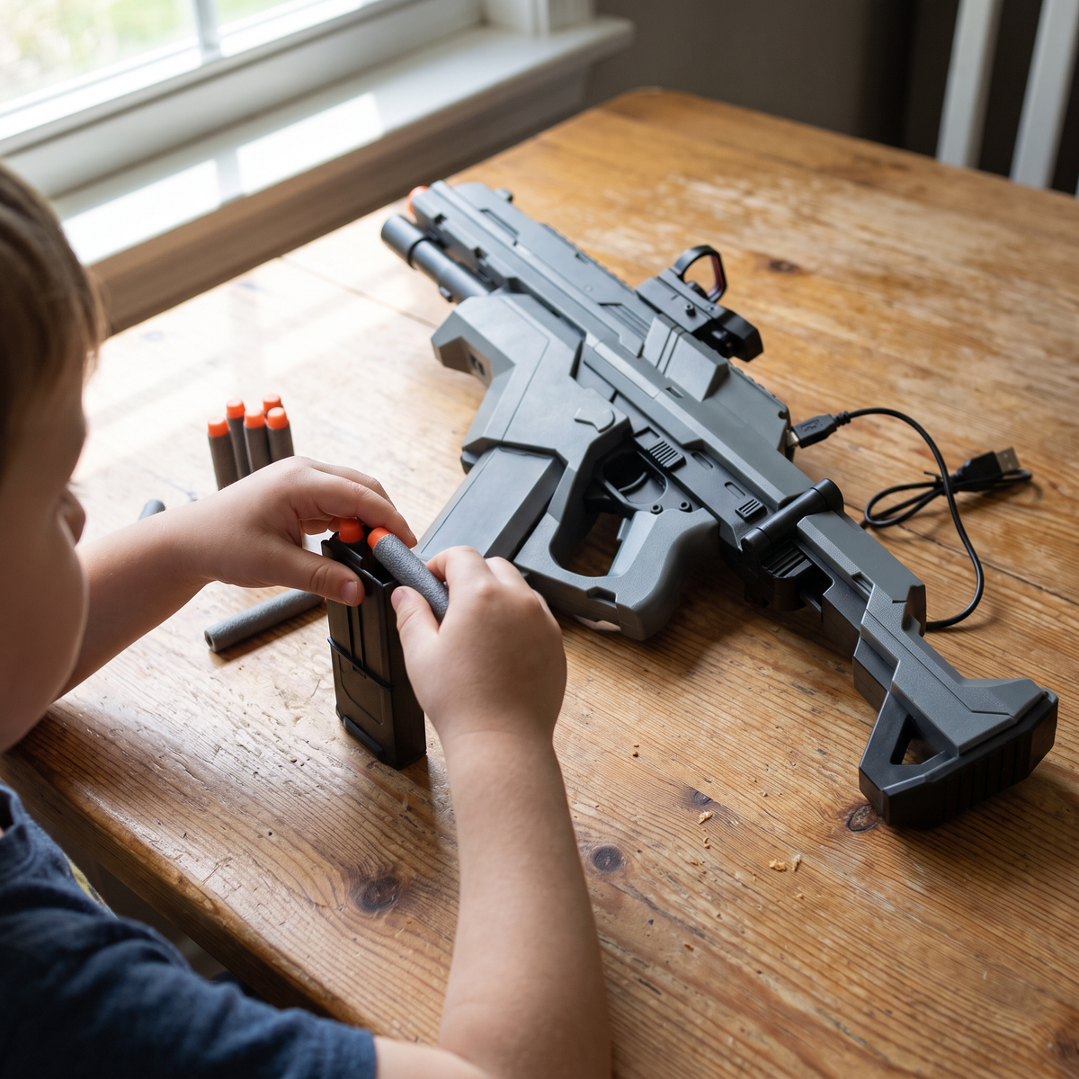 Voltdart foam blaster