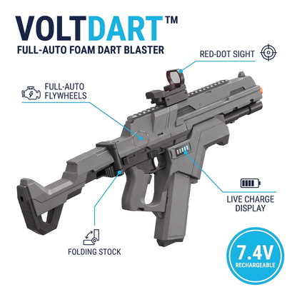 Voltdart blaster features